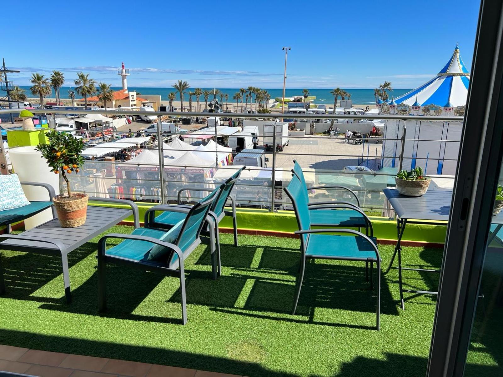 Rivage Apartman Le Barcarès Kültér fotó